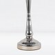 image 6 of Set of 2 Chrome Table Lamps with Stem Detail and Sage Green Shades Chrome | Green