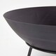 image 3 of Homescapes Metal Fire Bowl with Stand