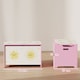 image 7 of AIYAPLAY Toy Box with Lid, Safety Hinges for Kids, Nursery, Bedroom, Pink