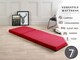 image 1 of Kids Futon Mattress 152 x 51cm | Foldable Floor Bed for Sleepovers