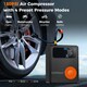 image 7 of COSTWAY Jump Starter w/ Air Compressor 12V Battery Starter