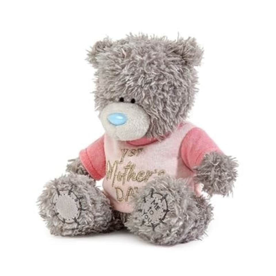 image 1 of Me to You Tatty Teddy '1st Mother's Day' Plush Bear 10cm High Official Mother's Day Collection