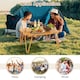 image 6 of COSTWAY Folding Camping Table Picnic Table w/ Storage Bag N/A