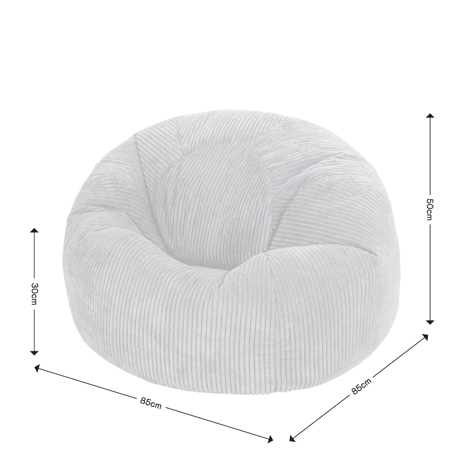 image 1 of icon Kingston Beanbag Corduroy Dawn Pink Pink | Pink