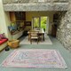 image 2 of CARNIVAL White Braided Rug with Fabric - Cotton - L90 x W150 - Multicolour Multi