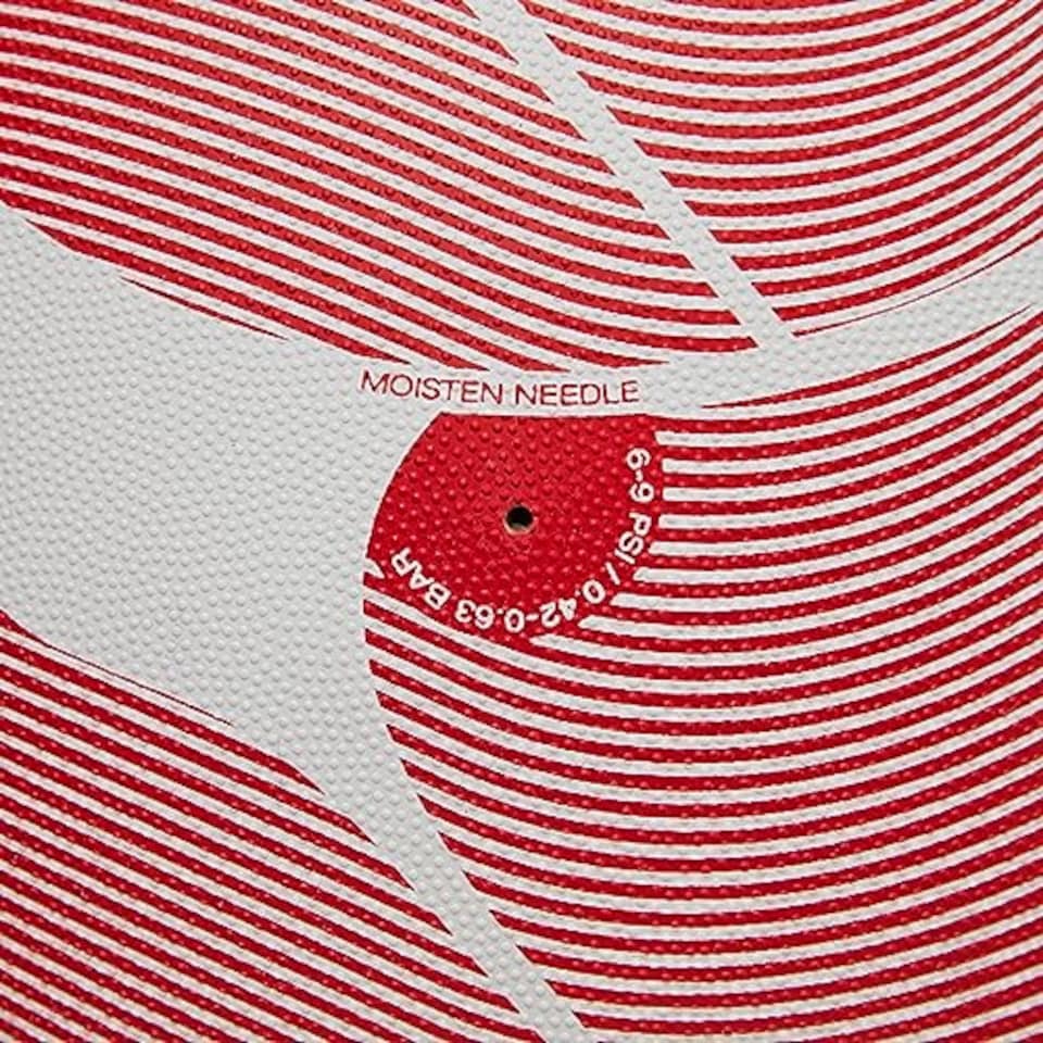 image 1 of Canterbury Unisex Thrillseeker Play Rugby Ball | Standard Grip | Training Ball Rugby Ball, White/Red, 3