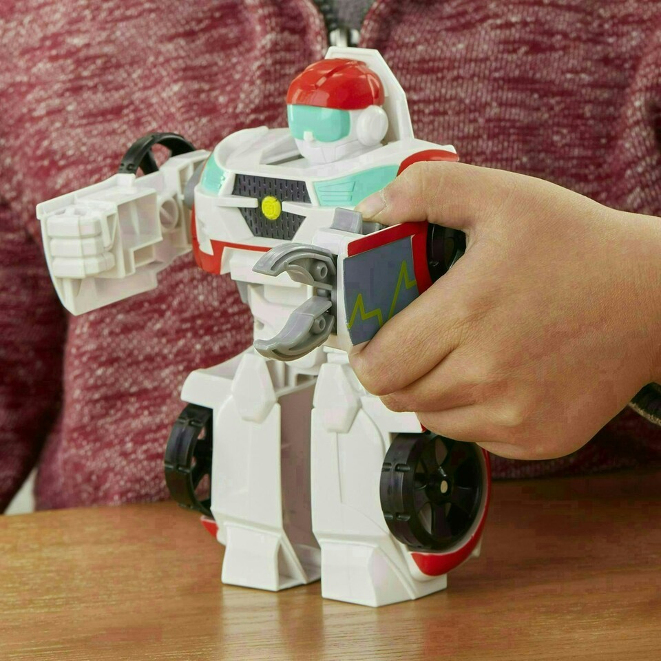 image 1 of Playskool Heroes Transformers Rescue Bots Academy 15 cm Medix The Doc-Bot Figure