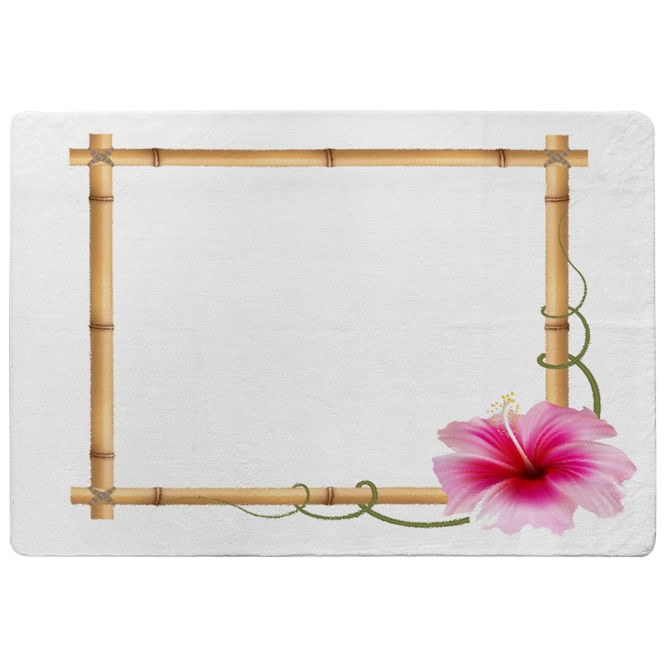image 1 of Bamboo Border (Rug) Multi | Medium: 80x150cm