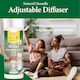 image 6 of Zero In 60 Day Citronella Diffuser Adjustable Release Portable Insect Repellent Air Freshener Indoor Outdoor 40m3 Travel Pack of 6
