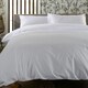 image 3 of Everyday Comfort 200 Thread Count Cotton Duvet Cover Set Silver | King