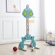 image 2 of Living and Home 2-in-1 Kids Basketball Hoop with Football Goal