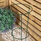 image 6 of Pack of 3 Tom Chambers Urban Green Conical Garden Plant Support Ring 20cm- Small