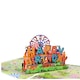 image 3 of Carnival Theme 3D Pop Up Birthday Card