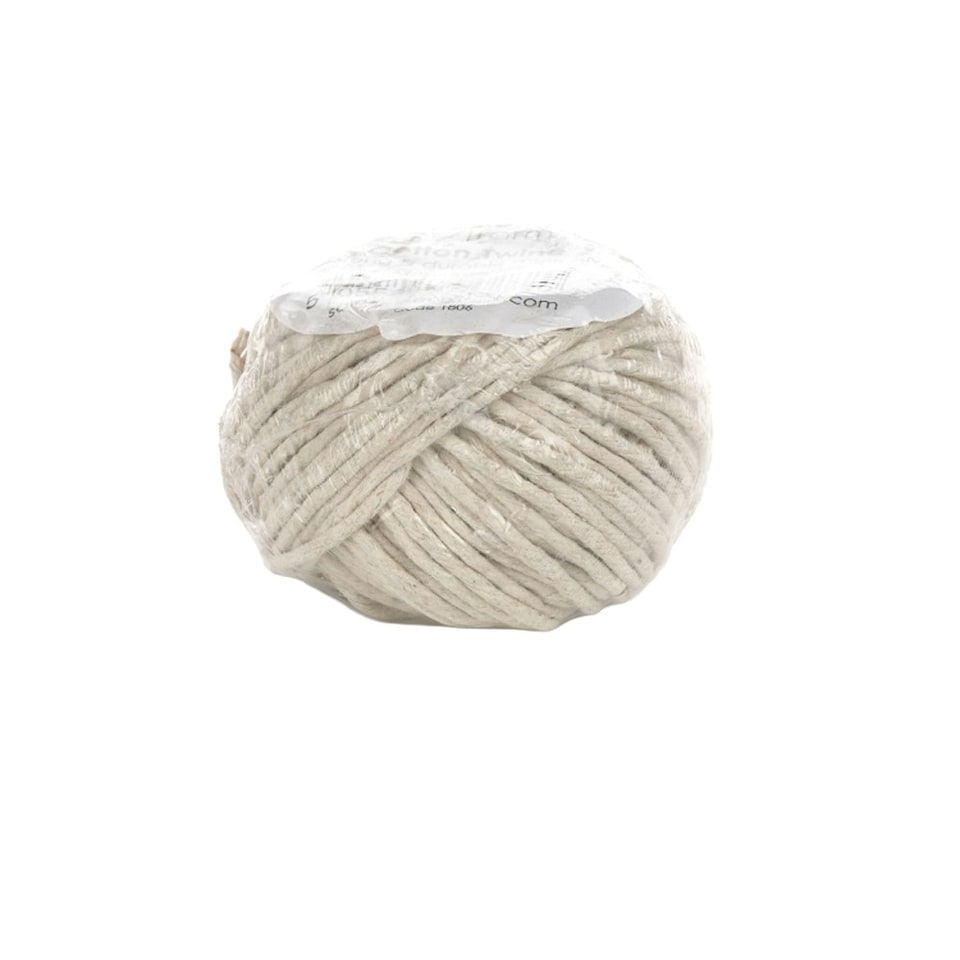 Mill Farm Value Cotton Twine Ball Small 50g/ 32m - One Colour - One Size