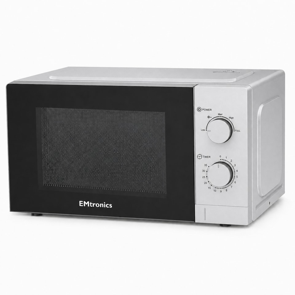 image 1 of EMtronics 20L 700W Microwave - Silver