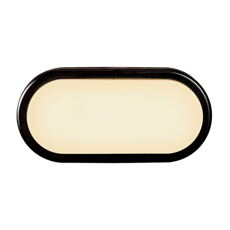 image 1 of Nordlux Cuba Outdoor Wall Light Black Plastic Sensor Intergrated LED Ceiling or Wall Mounting - Mains Powered, IP54