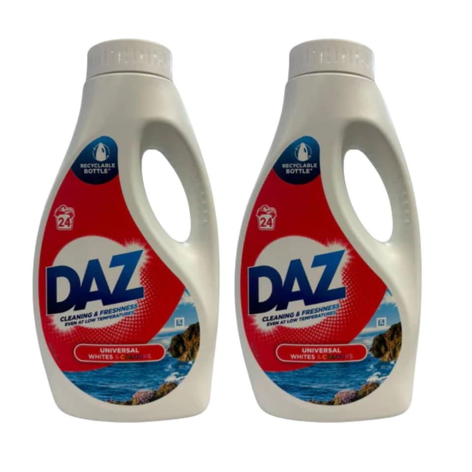 image 1 of Daz Laundry Liquid 24 Wash Pack of 2
