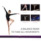 image 6 of HOMCOM 2.1M 7FT Gymnastics Folding Balance Beam Home Gym Training Exercise Sports - Purple | Purple