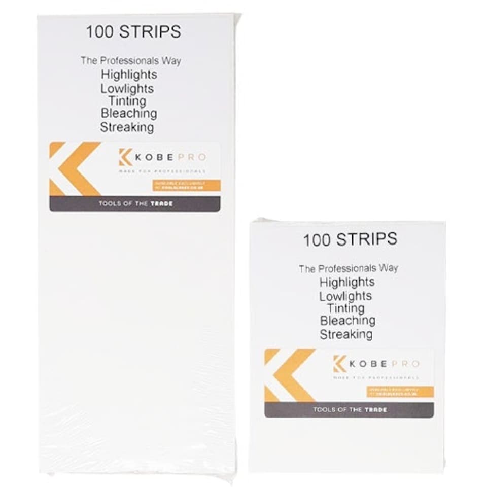 image 1 of Kobe Silver Hair Foil Strips (x100) N/A