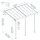 image 3 of Patio Cover Sierra 2.3 x 4.6 Clear - Polycarbonate - L447.5 x W224 x H300 cm - White White