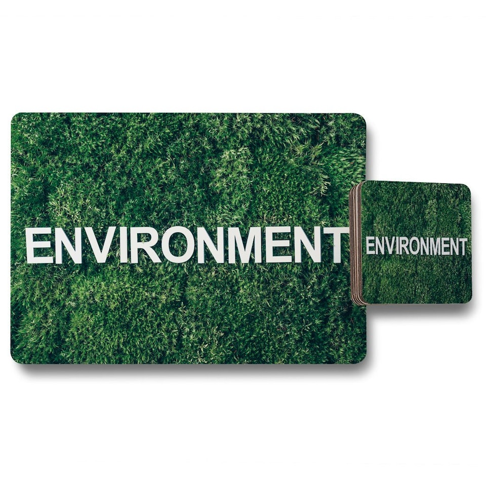 image 1 of Wellness Environment (Placemat & Coaster Set)