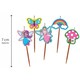 image 4 of Novelty Birthday Cake Candle Set - Fairy Land