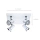 image 3 of EGLO Tamara 1 LED Steel White LED Bathroom 4-Light Spotlight