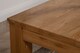 image 6 of Dakot 222cm Chunky Extra Large Solid Oak Dining Table | Brown | Light Oak