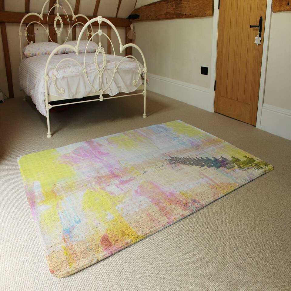 image 1 of Colourful beach (Rug) Multi | XL: 160x230cm