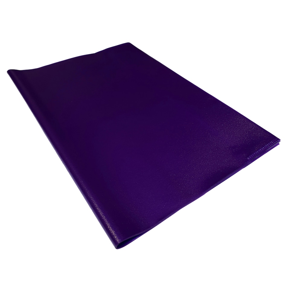 image 1 of Pack of 10 A4 Frosted Purple Exercise Book Covers