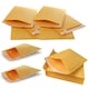 image 1 of 200 x Size 7 (240x320mm) Gold Padded Bubble Lined Postal Mailing Shipping Peel & Seal Closure Cushioned Envelopes Gold | One Size