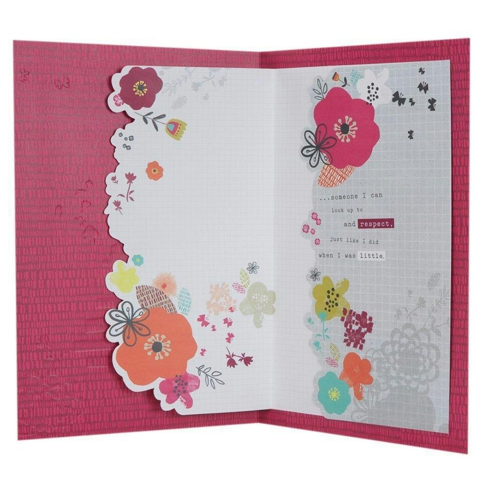 image 1 of Hallmark Mother's Day Traditional 3D Floral Card Large