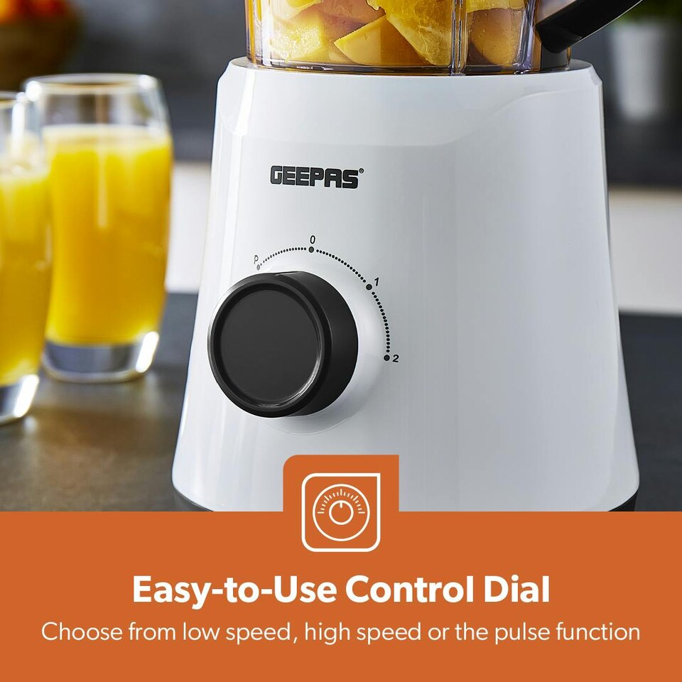 image 1 of GEEPAS 500W Jug Blender and 180W Hand Blender set | Black