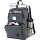 image 2 of Avenue Graphite Deluxe 15.6in Laptop Backpack - Heather Grey - 29 x 16.5 x 45cm