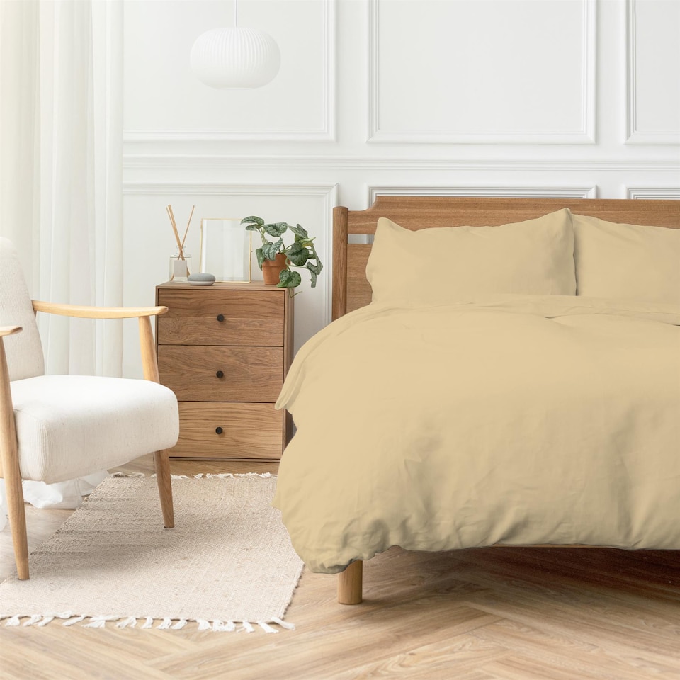 Maison & White Duvet Set with Button Fastening - Tesco Groceries