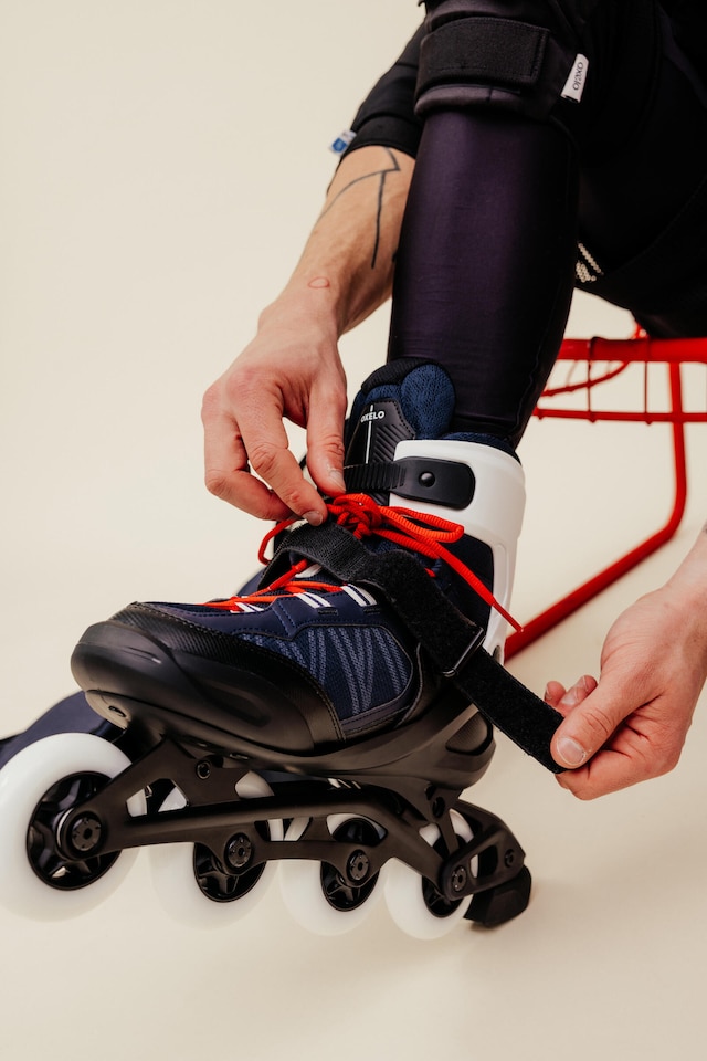 image 1 of Decathlon Adult Inline Fitness Skates FIT500