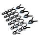image 2 of Silverline - Spring Clamp Set 22pce - 25 & 19mm
