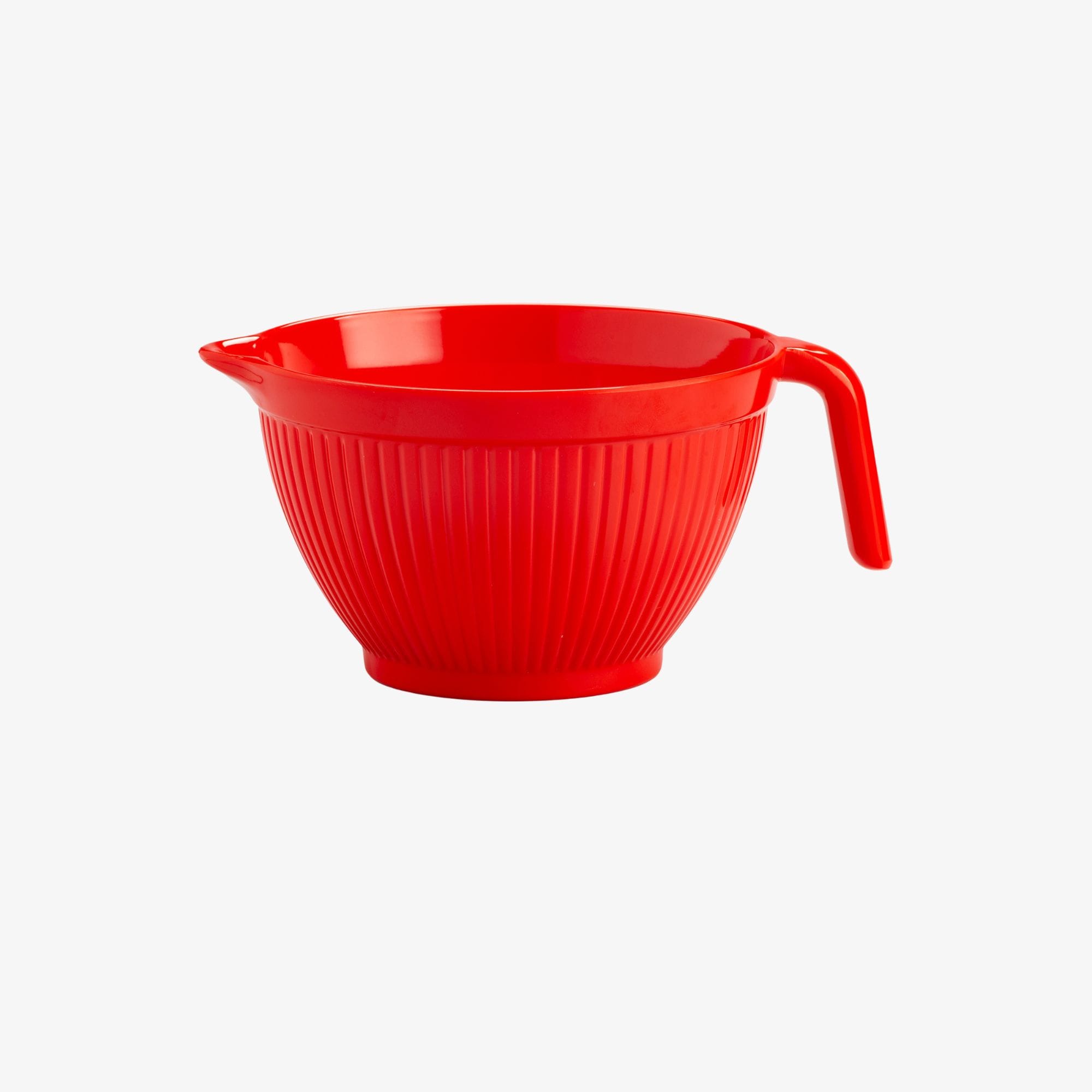 Zeal Mini Melamine Mixing Bowl Jug, Ideal for Eggs and Sauces, Red