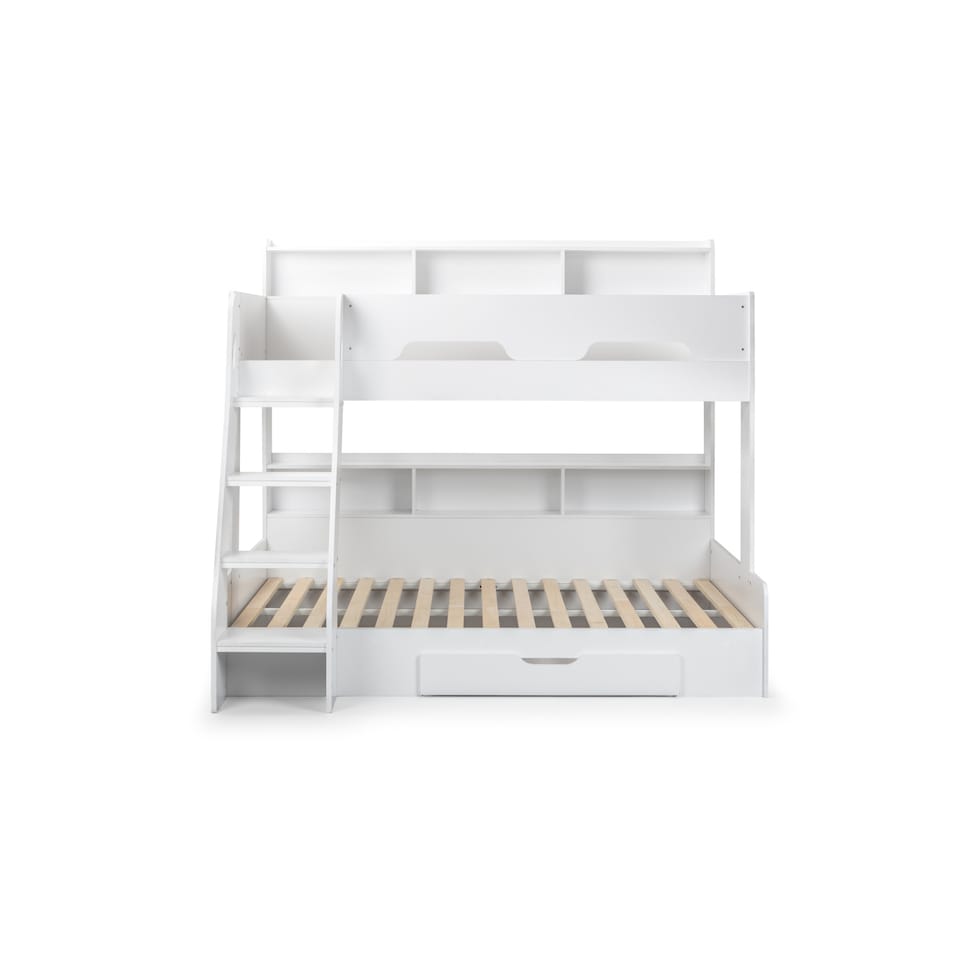 image 1 of Orion Triple Sleeper Bunk Bed - White, Single/Small Double