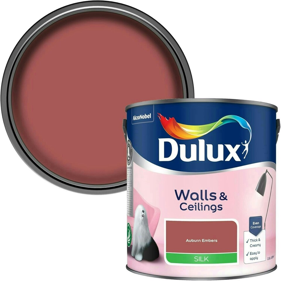 image 1 of Dulux Silk 2.5L Auburn Embers