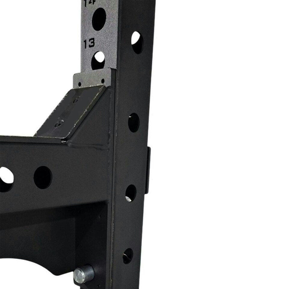 image 1 of Folding Wall Mounted Squat Rack with Spotters