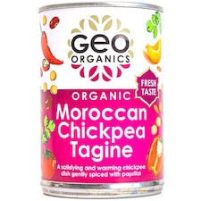 Organic Moroccan Chickpea Tagine 400g (Geo Organics)