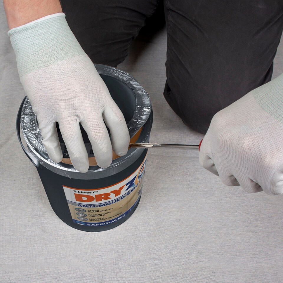 image 1 of Dryzone Anti Mould Paint - 5L Magnolia - Mould Resistant For 5 Years, 50m - 60m coverage