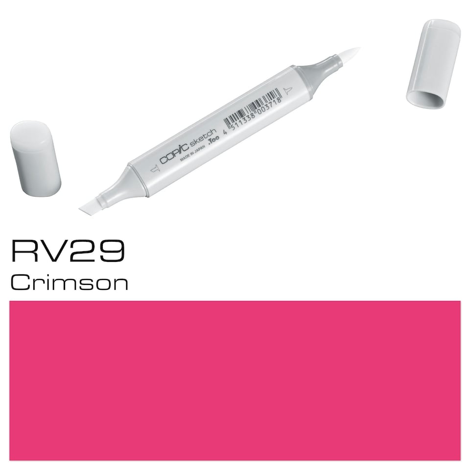 image 1 of Copic Sketch Marker, Crimson, Single Pen