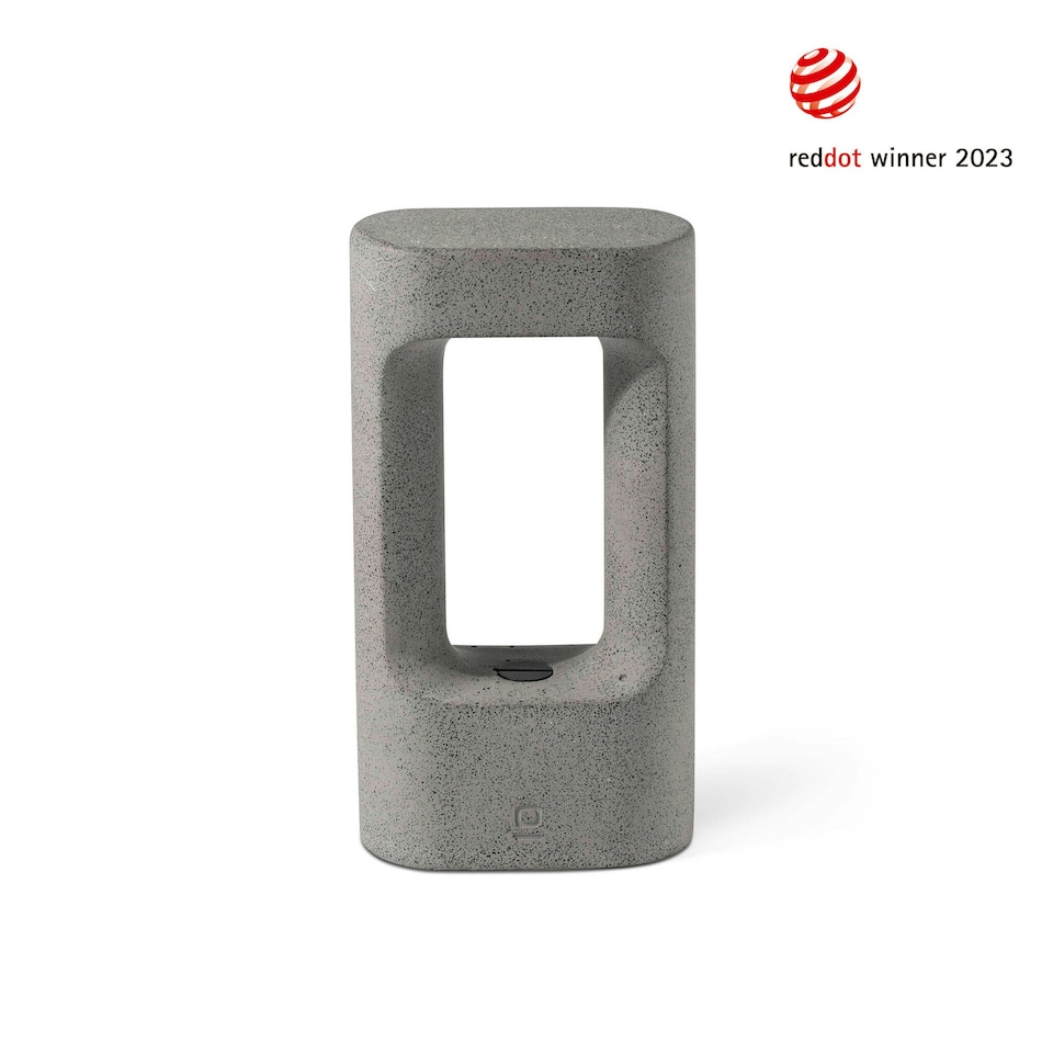 image 1 of Totem 285 Grey LED Bollard Lamp 3000K 6.5W 3000K IP55