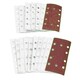image 4 of Hook + Loop Mixed Grit Sanding Pads Sheets Sander sandpaper 40 - 120Grit 400pc