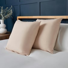 BHS Twin Pack of Cushions, Natural