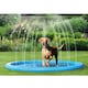 image 2 of Outdoor Splash Pool Sprinkler Pad Dogs Puppies Pet Cooling Children Kids 100cm