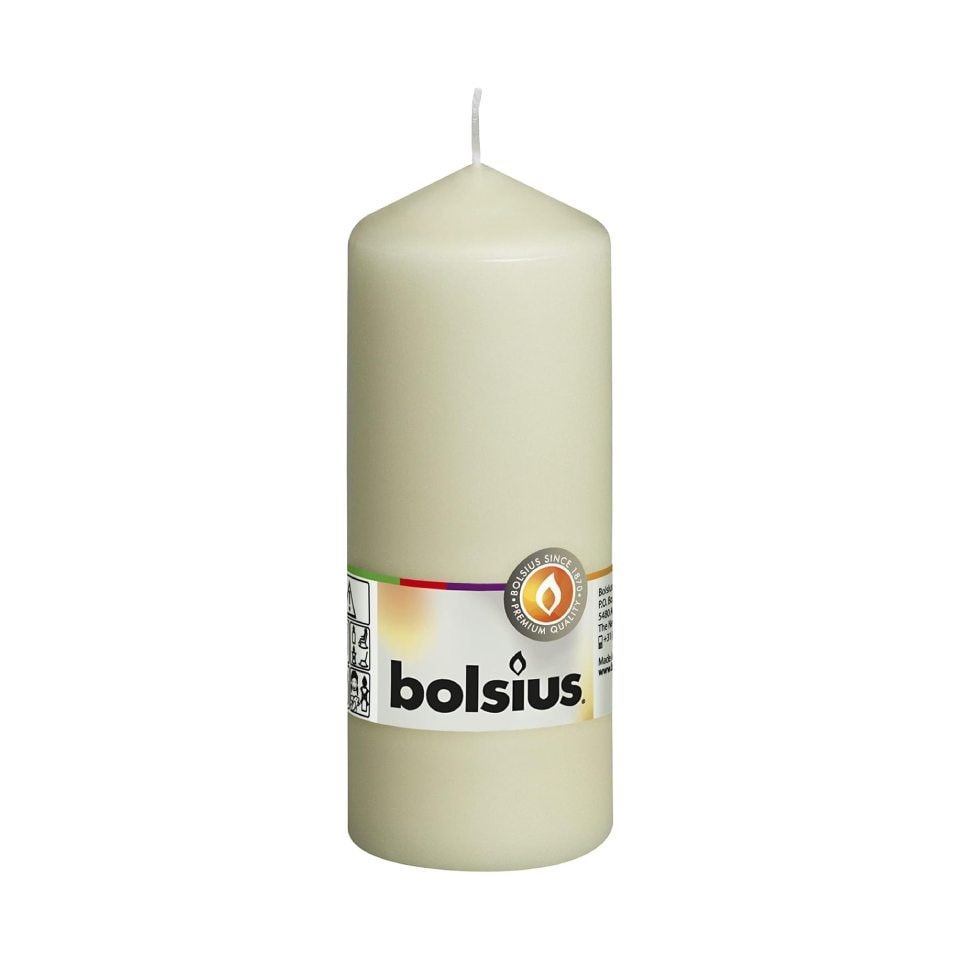 Bolsius Pillar Candle 150mm x 58mm - Ivory