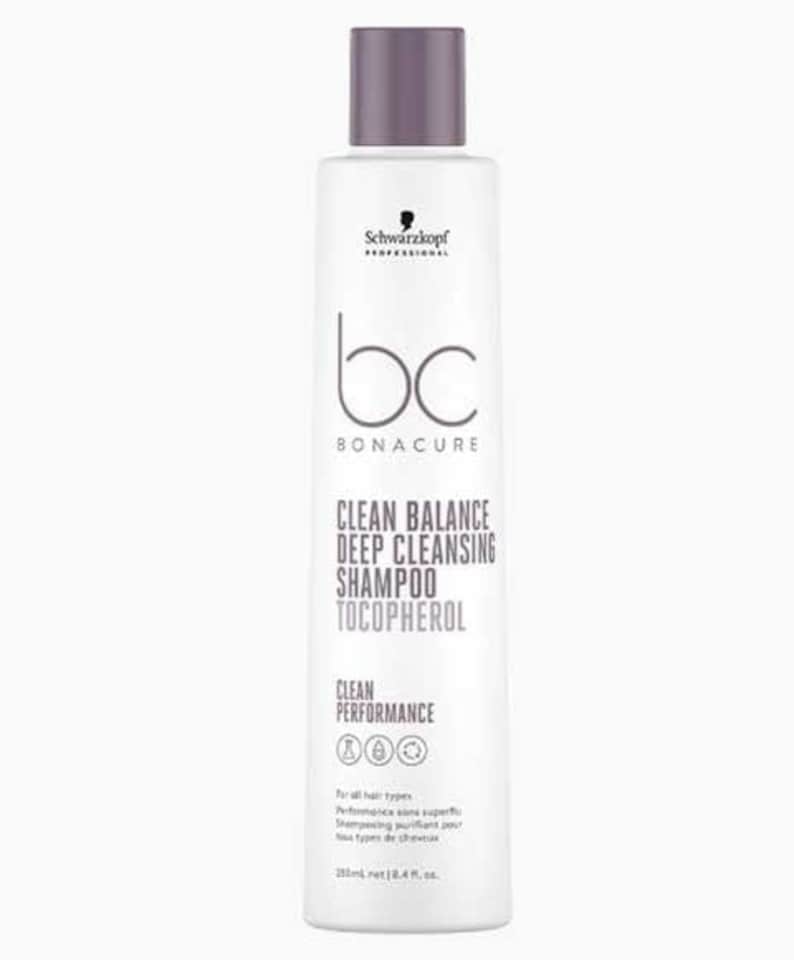 image 1 of Schwarzkopf BC Bonacure Clean Balance Deep Cleansing Shampoo 250ml